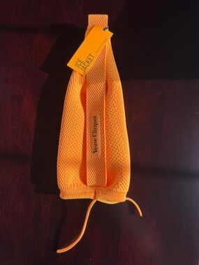 NWT Veuve Clicquot Orange Ice Jacket Cooler Sleeve